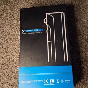 X Smart Home Wireless Video Doorbell Mobile Phone Remote Monitoring. New